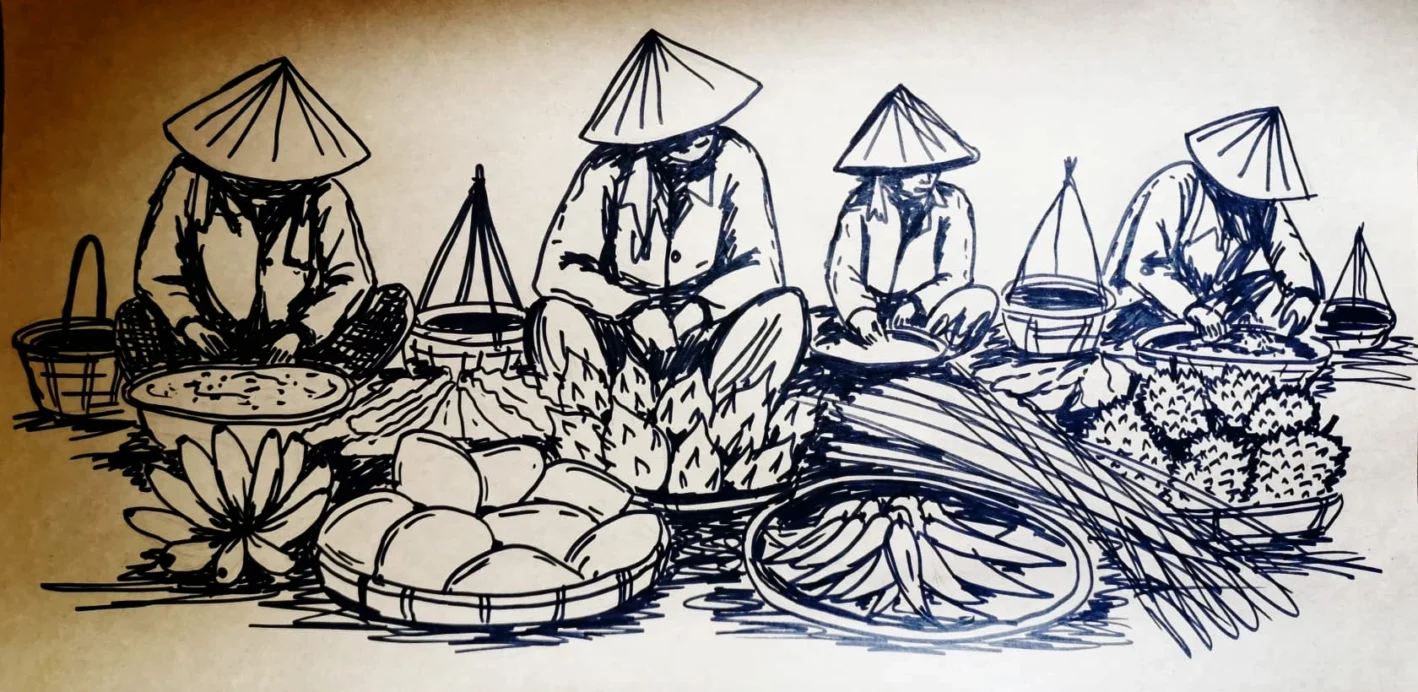 Vietnam Memories - Local market
